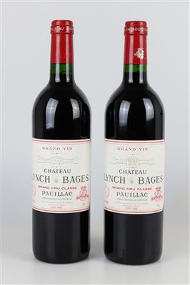 1998 Château Lynch-Bages, Bordeaux, 91 Cellar Tracker-Punkte, 2 Flaschen - Die große Oster-Weinauktion powered by Falstaff