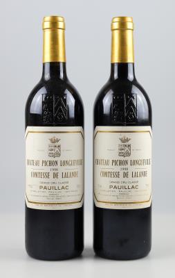 1998 Château Pichon Longueville Comtesse de Lalande, Bordeaux, 92 Cellar Tracker-Punkte, 2 Flaschen - Víno a lihoviny