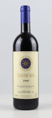 1999 Sassicaia Bolgheri DOC, Tenuta San Guido, Toskana, 93 Cellar Tracker-Punkte - Wines and Spirits powered by Falstaff