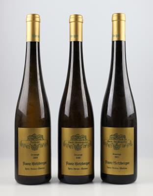 2000 Neuburger Smaragd, 2000 und 2001 Grauburgunder Pluris Smaragd, Weingut Franz Hirtzberger, Wachau, 3 Flaschen - Víno a lihoviny