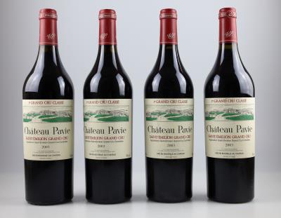 2003 Château Pavie, Bordeaux, 96 Parker-Punkte, 4 Flaschen - Víno a lihoviny