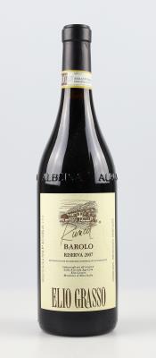 2007 Barolo Riserva DOCG Runcot, Azienda Agricola Elio Grasso, Piemont, 95 Parker-Punkte - Víno a lihoviny