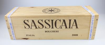 2008 Sassicaia Bolgheri DOC, Tenuta San Guido, Toskana, 97 Parker-Punkte, Magnum in OHK - Wines and Spirits powered by Falstaff