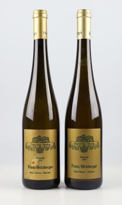 2011, 2014 Riesling Ried Singerriedel Smaragd, Weingut Franz Hirtzberger, Wachau, 2 Flaschen - Víno a lihoviny