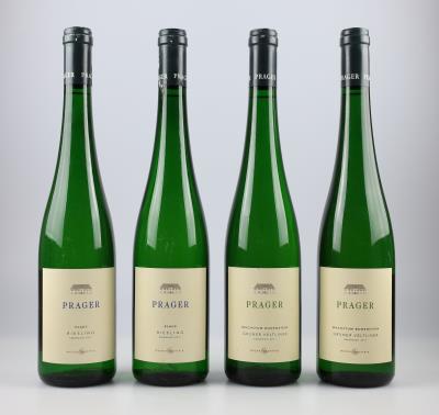 2011 Grüner Veltliner Wachstum Bodenstein Smaragd, 2011 Riesling Ried Klaus Smaragd, Weingut Prager, Wachau, 97 Parker-Punkte und 94-96 Falstaff-Punkte,  4 Flaschen - Wines and Spirits powered by Falstaff