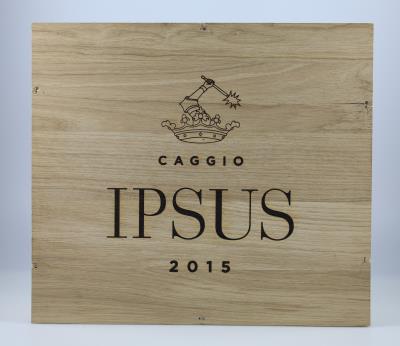 2015 Chianti Classico Gran Selezione DOCG Ipsus, Il Caggio, Toskana, 98 Falstaff-Punkte, 3 Flaschen, in OHK - Vini e spiriti
