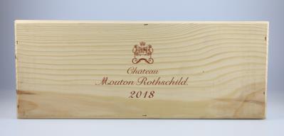 2018 Château Mouton Rothschild, Bordeaux, 99 Parker-Punkte, Doppelmagnum in OHK - Víno a lihoviny