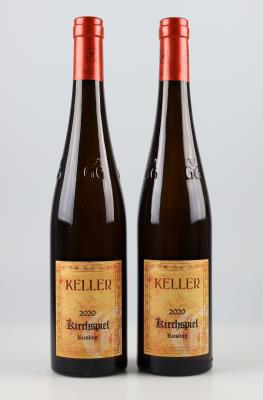 2020 Westhofen Kirchspiel Riesling Trocken GG, Weingut Keller, Rheinhessen, 95 Falstaff-Punkte, 2 Flaschen - Wines and Spirits powered by Falstaff