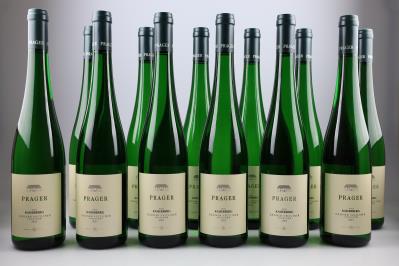 2021 Grüner Veltliner Ried Dürnstein Kaiserberg Smaragd Wachau DAC Selection Schwander, Weingut Prager, Wachau, 99 Falstaff-Punkte, 12 Flaschen - Víno a lihoviny