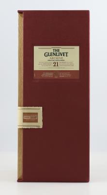 21 Years Old Archive Single Malt Scotch Whisky, The Glenlivet, Schottland, 0,7l in OHK - Vini e spiriti