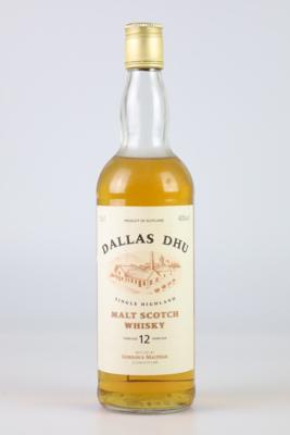 12 Years Old Dallas Dhu Single Highland Malt Scotch Whisky, Gordon & MacPhail, Schottland, 0,7 l - Víno a lihoviny
