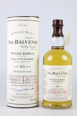 15 Years Old The Balvenie Single Barrel Malt Scotch Whisky, The Balvenie, Schottland, Literflasche, in OVP - Vini e spiriti