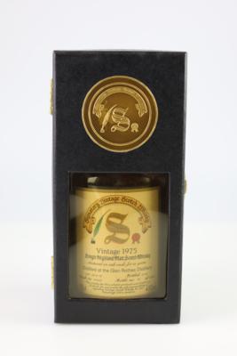 16 Years Old Glen Rothes Signatory Vintage Single Highland Malt Scotch Whisky, distilled in 1975, The Glen Rothes Distillery, Schottland, 0,7 l - Vini e spiriti