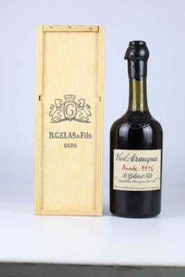 1916 Vieil Armagnac AOC, B. Gelas & Fils, Gers, 0,7 l, in OHK - Wines and Spirits powered by Falstaff