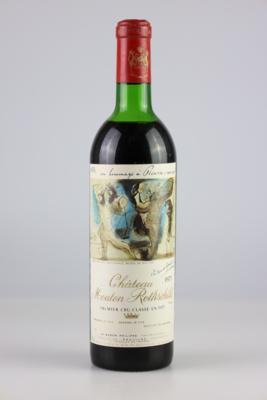 1973 Château Mouton Rothschild, Bordeaux, 89 Cellar Tracker-Punkte - Víno a lihoviny