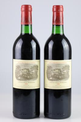 1981 Château Lafite-Rothschild, Bordeaux, 91 Cellar Tracker-Punkte, 2 Flaschen - Vini e spiriti