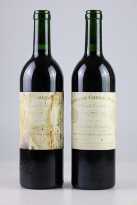 1985 Château Cheval Blanc, Bordeaux, 95 Parker-Punkte, 2 Flaschen - Vini e spiriti