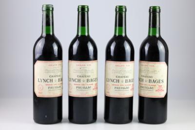 1985 Château Lynch-Bages, Bordeaux, 95 Parker-Punkte, 4 Flaschen - Víno a lihoviny