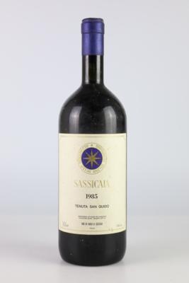 1985 Sassicaia, Tenuta San Guido, Toskana, 100 Parker-Punkte, Magnum - Vini e spiriti