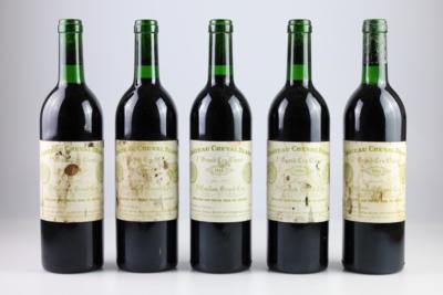1986 Château Cheval Blanc, Bordeaux, 94 Falstaff-Punkte, 5 Flaschen - Die große Herbst-Weinauktion powered by Falstaff