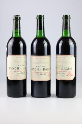 1986 Château Lynch-Bages, Bordeaux, 92 Cellar Tracker-Punkte, 3 Flaschen - Vini e spiriti