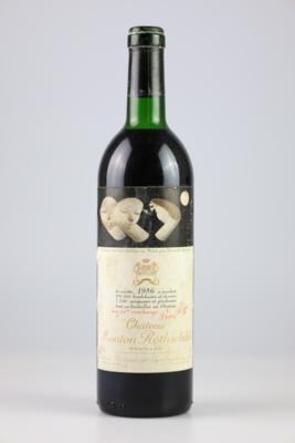 1986 Château Mouton Rothschild, Bordeaux, 100 Parker-Punkte - Víno a lihoviny