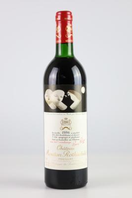 1986 Château Mouton Rothschild, Bordeaux, 100 Parker-Punkte - Víno a lihoviny