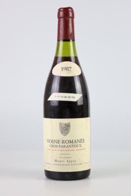 1987 Vosne-Romanée AOC Cros Parantoux, Domaine Henri Jayer, Burgund - Die große Herbst-Weinauktion powered by Falstaff