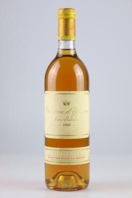 1989 Château d'Yquem, Bordeaux, 97 Parker-Punkte - Die große Herbst-Weinauktion powered by Falstaff