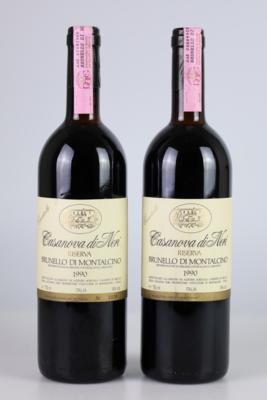 1990 Brunello di Montalcino DOCG Riserva Cerretalto, Casanova di Neri, Toskana, 93 Wine Spectator-Punkte, 2 Flaschen - Die große Herbst-Weinauktion powered by Falstaff