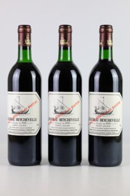 1990 Château Beychevelle, Bordeaux, 90 Wine Spectator-Punkte, 3 Flaschen - Vini e spiriti