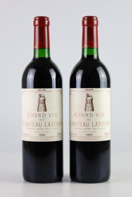 1990 Château Latour, Bordeaux, 100 Wine Spectator-Punkte, 2 Flaschen - Víno a lihoviny