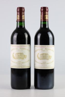 1990 Château Margaux, Bordeaux, 100 Parker-Punkte, 2 Flaschen - Die große Herbst-Weinauktion powered by Falstaff