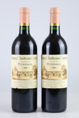 1990 Vieux Château Certan, Bordeaux, 93 Cellar Tracker-Punkte, 2 Flaschen - Die große Herbst-Weinauktion powered by Falstaff
