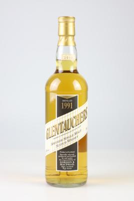 1991 Glentauchers Single Speysied Malt Scotch Whisky, Gordon & MacPhail, Schottland, 0,7 l - Víno a lihoviny