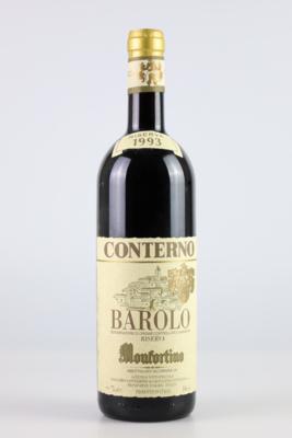 1993 Barolo Riserva DOCG Monfortino, Giacomo Conterno, Piemont, 94 Cellar Tracker-Punkte - Víno a lihoviny