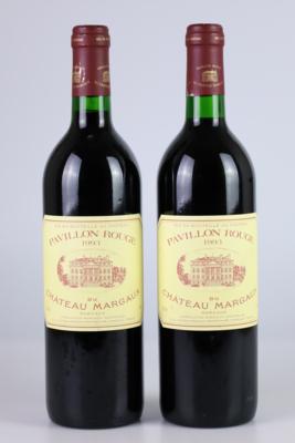 1993 Pavillon Rouge du Château Margaux, Château Margaux, Bordeaux, 90 Cellar Tracker-Punkte, 2 Flaschen - Víno a lihoviny