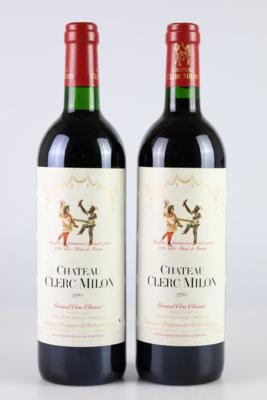 1995 Château Clerc Milon, Bordeaux, 90 Cellar Tracker-Punkte, 2 Flaschen - Víno a lihoviny