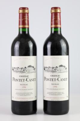 1996 Château Pontet-Canet, Bordeaux, 92 Cellar Tracker-Punkte, 2 Flaschen - Die große Herbst-Weinauktion powered by Falstaff