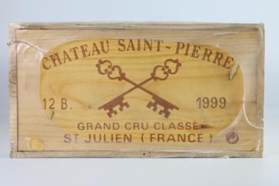 1999 Château Saint-Pierre, Bordeaux, 91 Cellar Tracker-Punkte, 12 Flaschen, in OHK - Víno a lihoviny