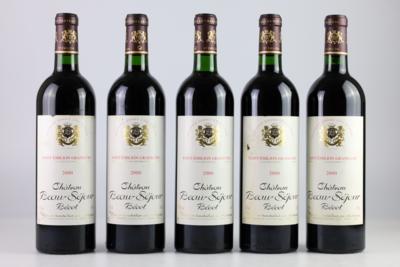 2000 Château Beau-Séjour Bécot, Bordeaux, 92 Wine Enthusiast-Punkte, 5 Flaschen - Wines and Spirits powered by Falstaff