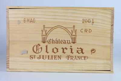 2001 Château Gloria, Bordeaux, 90 Cellar Tracker-Punkte, 6 Flaschen Magnum in OHK - Wines and Spirits powered by Falstaff