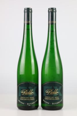 2001 Grüner Veltliner Ried Kellerberg Smaragd, Weingut F. X. Pichler, Niederösterreich, 93 Cellar Tracker-Punkte, 2 Flaschen - Víno a lihoviny