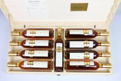 2001 Kracher Collection, Weinlaubenhof Kracher, Burgenland, 94 Wine Spectator-Punkte, 9 Flaschen halbe Bouteille in OHK - Wines and Spirits powered by Falstaff