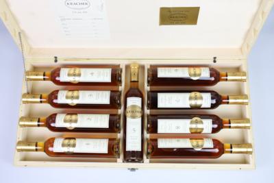 2001 Kracher Collection, Weinlaubenhof Kracher, Burgenland, 94 Wine Spectator-Punkte, 9 Flaschen halbe Bouteille in OHK - Vini e spiriti