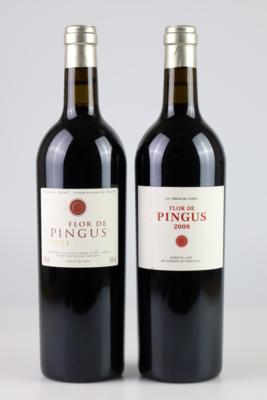 2001 und 2009 Flor de Pingus, Dominio de Pingus, Kastilien-León, 93 Falstaff-Punkte, 2 Flaschen - Vini e spiriti