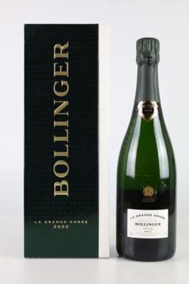 2002 Champagne Bollinger La Grande Année Brut, Champagne, 95 Falstaff-Punkte, in OVP - Die große Herbst-Weinauktion powered by Falstaff