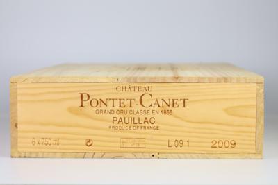 2009 Château Pontet-Canet, Bordeaux, 100 Parker-Punkte, 6 Flaschen, in OHK - Víno a lihoviny