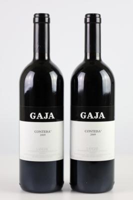 2009 Conteisa, Gaja, Piemont, 96 Parker-Punkte, 2 Flaschen - Víno a lihoviny