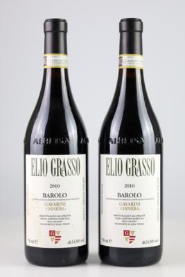 2010 Barolo DOCG Gavarini Chiniera, Azienda Agricola Elio Grasso, Piemont, 98 Parker-Punkte, 2 Flaschen - Víno a lihoviny